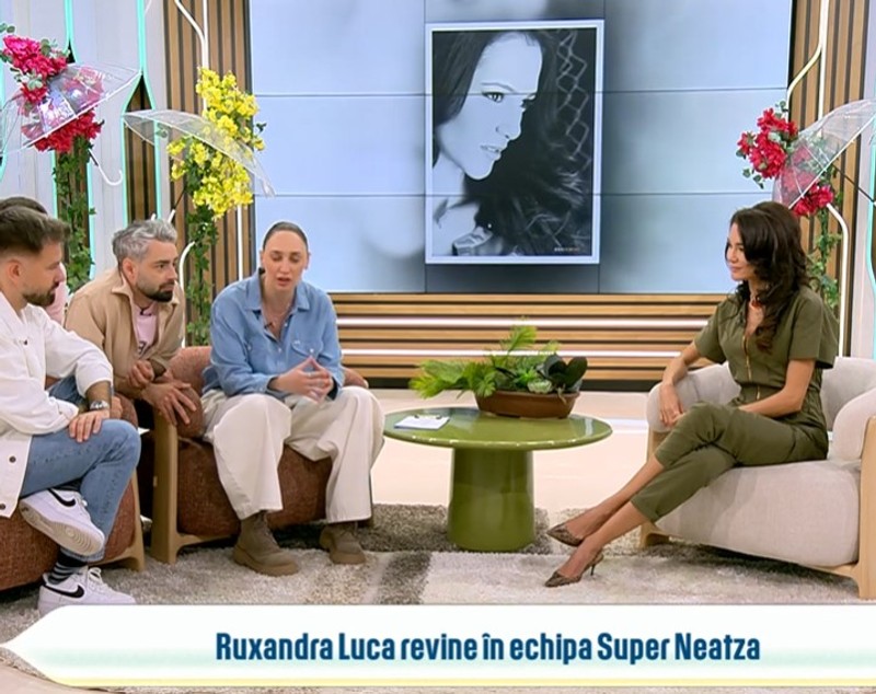 Ruxandra Luca s-a întors în echipa „Super Neatza” la Antena 1. Ce a spus despre momentul controversat prin care a trecut