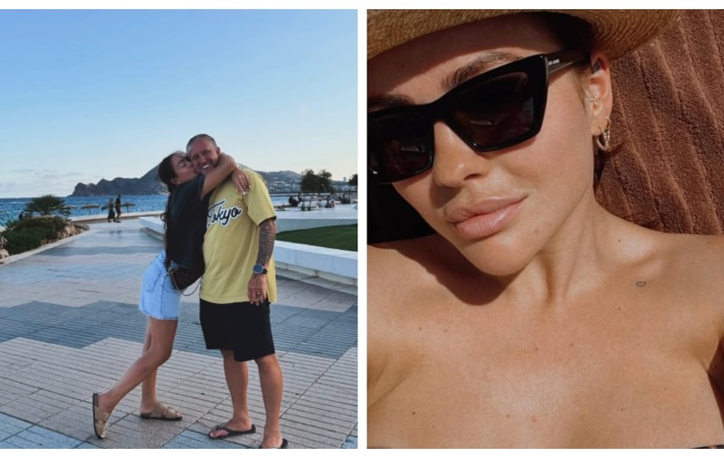 Corina Caciuc, partenera lui Laurențiu Reghecampf, în costum de baie la malul mării. Cât de bine arată bruneta