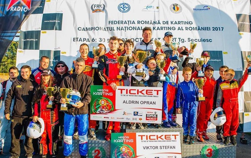 Rotax Grand Finals 2017: Viktor Ștefan - pe locul 45, Aldrin Opran - pe 55 la Portimao