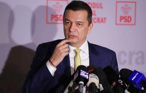 Președintele interimar al PSD, Sorin Grindeanu