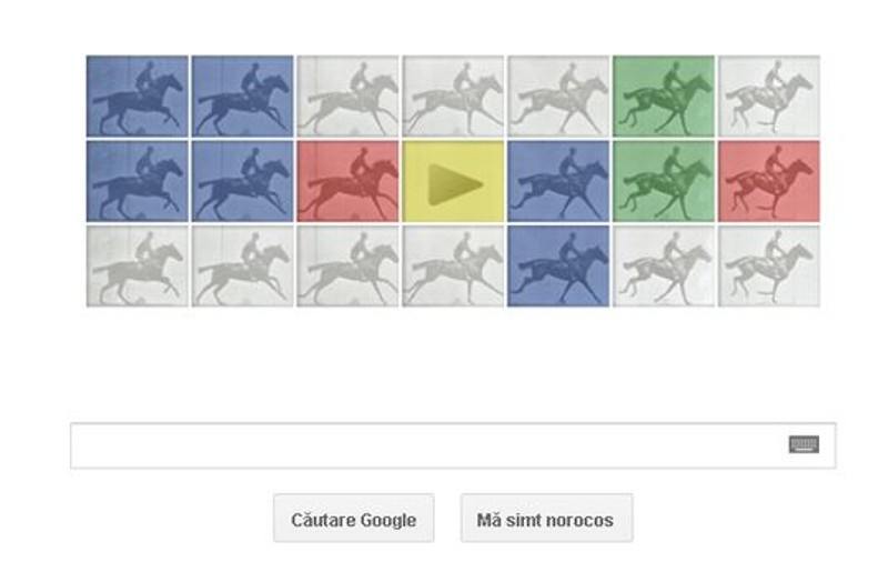 Google sărbătorește 182 de ani de la nașterea fotografului Eadweard J. Muybridge