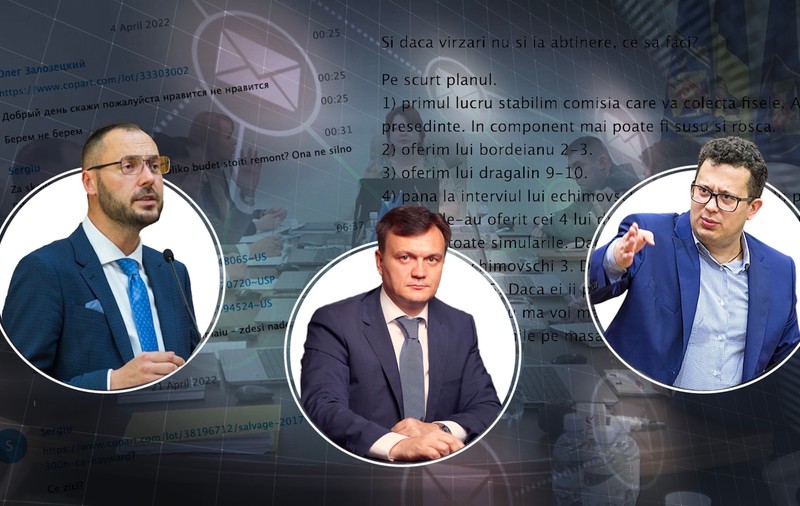 Un scandal de convorbiri dezvăluite între oficialii statului zguduie Republica Moldova