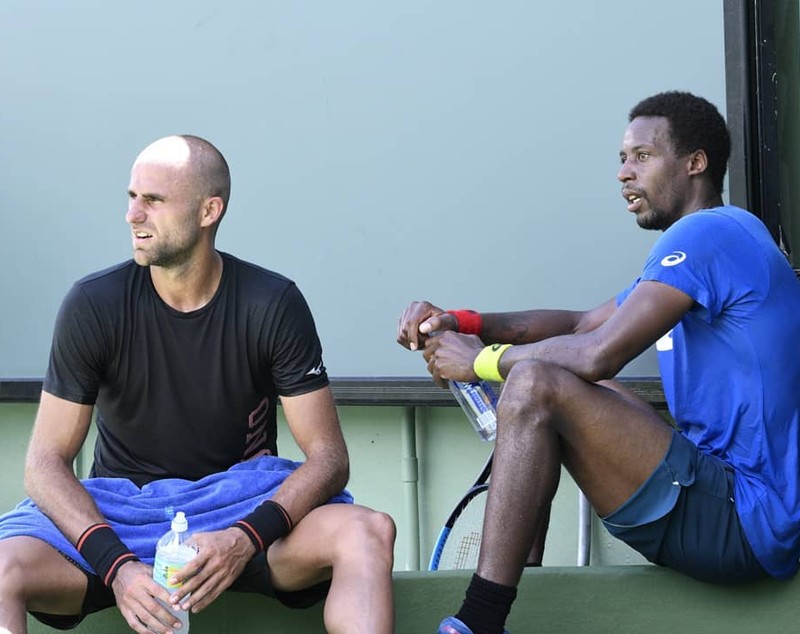 Marius Copil, antrenament cu Gael Monfils. Românul și francezul pregătesc US Open / GALERIE FOTO