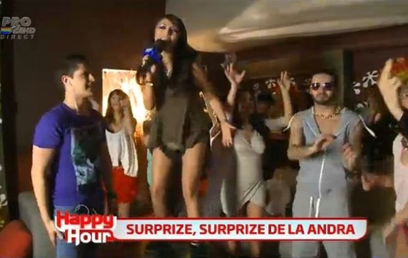 Andra l-a OFTICAT pe Măruță, în direct. GESTUL cu care l-a făcut să ofteze adânc