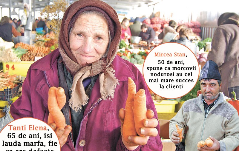 Pieţarii pot răsufla uşuraţi: pot vinde şi legume urâte!