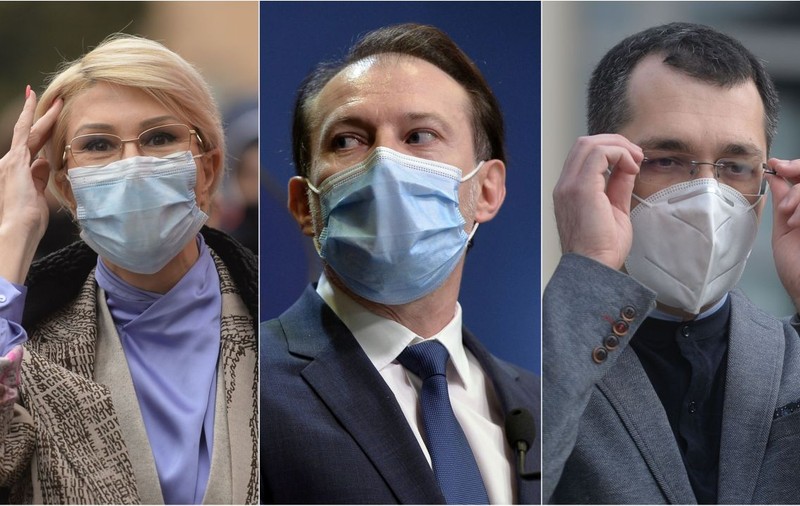 Premierul, după ce Turcan și Voiculescu au încălcat măsurile de prevenție. „Le-am cerut celor doi colegi să plătească amenda”
