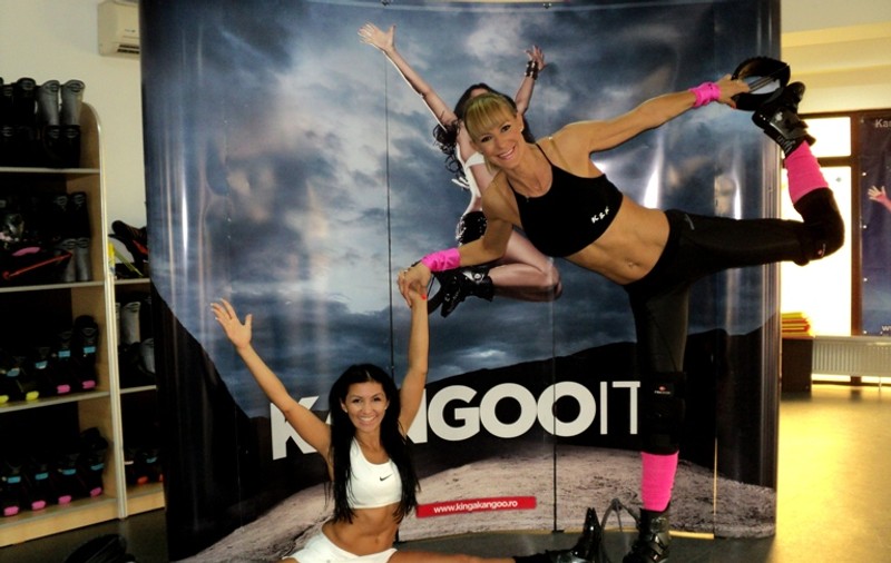 Kinga Sebestyen, celebra antrenoare de Kangoo Jumps: "Antrenametele cu Roxana Ciuhulescu sunt extreme!"