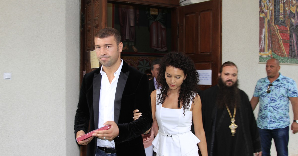 Lucian Bute şi-a botezat fetiţa