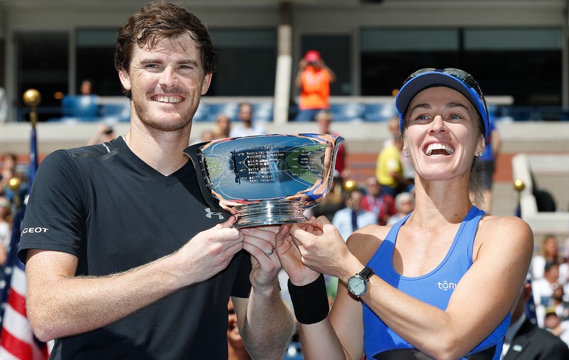 Martina Hingis și Jamie Murray au câștigat titlul la dublu mixt la US Open
