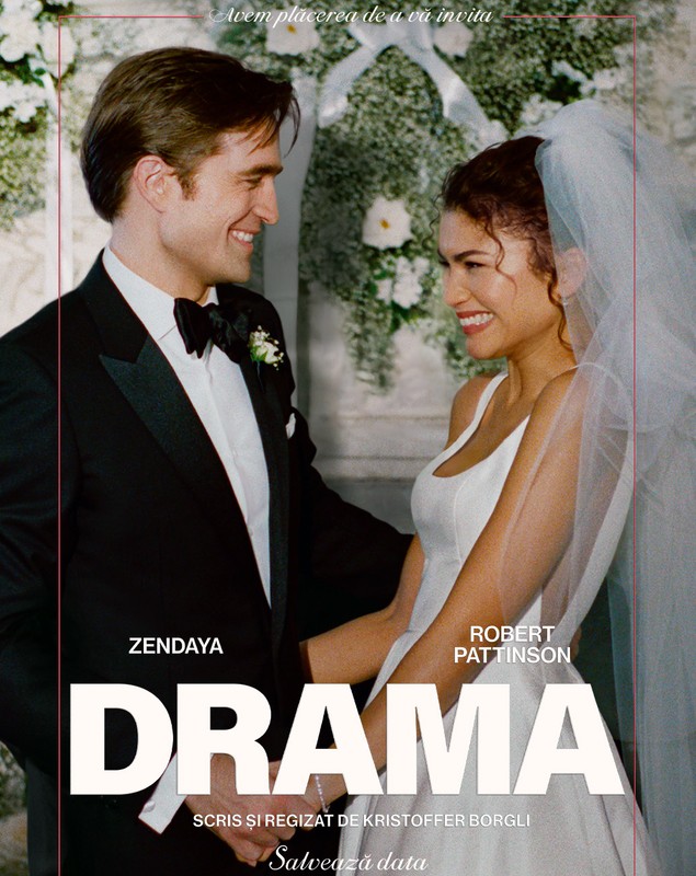 Confesiunea care distruge o nuntă de vis. Ce se întâmplă între Robert Pattinson și Zendaya în filmul „Drama”