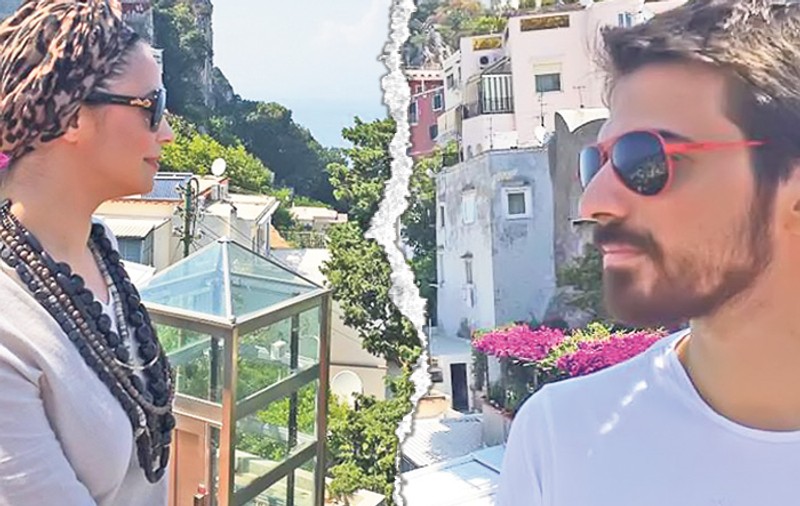 Andreea Marin şi turcul Tuncay Ozturk şi-au făcut vacanţa în Insula Capri! S-au iubit nebuneşte în Italia, au dormit împreună, dar s-au pozat separat