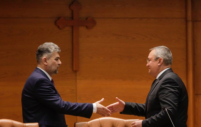 Nicio surpriză: Guvernul Ciolacu a fost învestit cu 290 de voturi. 95 de parlamentari au votat împotrivă