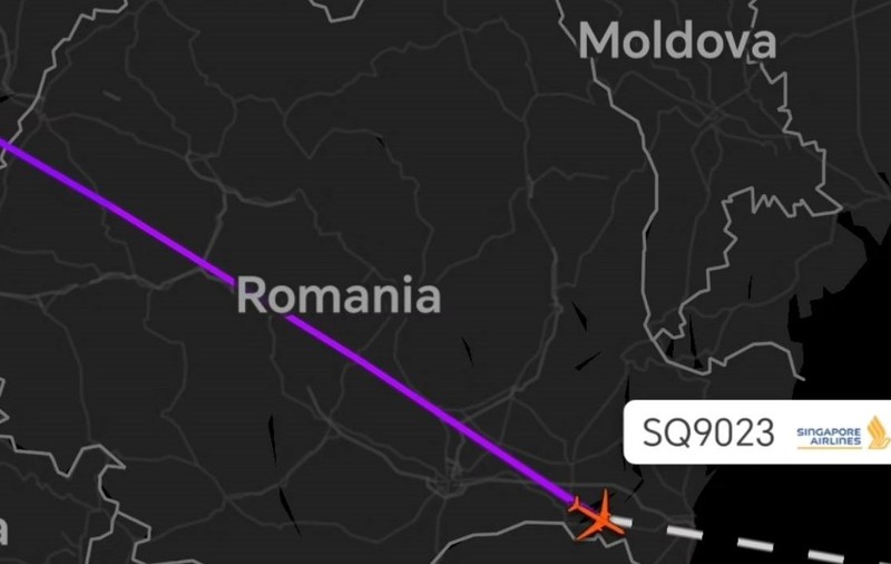 Cel mai lung zbor din lume a trecut deasupra României: 18 ore direct între New York și Singapore