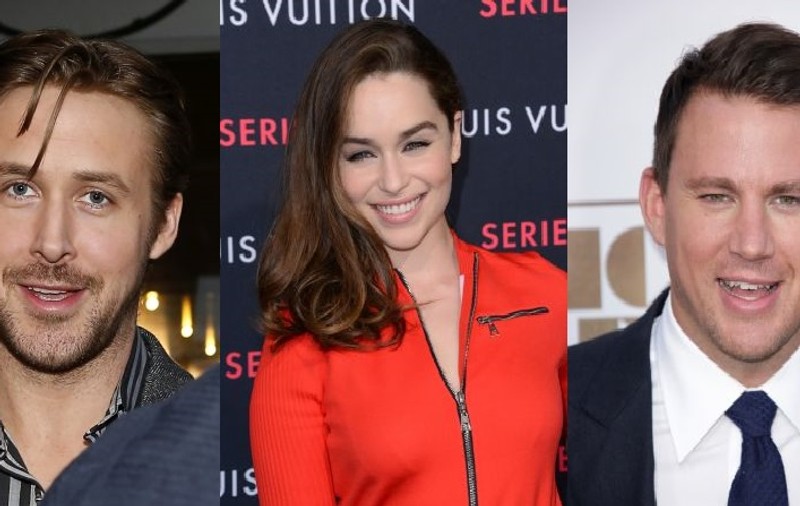 Emilia Clarke, sex în trei cu Ryan Gosling și Channing Tatum