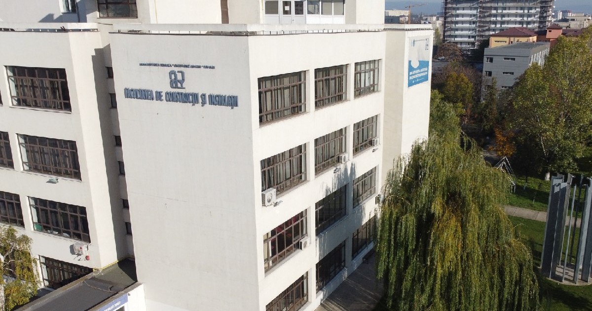 Clădirea Facultății de Construcții și Instalații din Iași