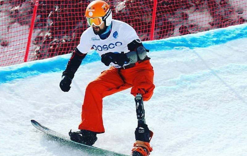 România, un singur reprezentant la Jocurile Paralimpice 2018. Mihăiță Papară, locul 11 la snowboardcross SB-LL1