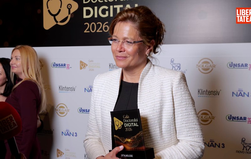 Dr. Andreea Ciubotaru a explicat la „Gala Doctorului Digital 2026” de ce nu ar trebui să cerem sfaturi medicale inteligenței artificiale