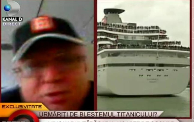 Milionarul Tăbăcaru, noapte de coșmar pe Titanic 2: "Au început să cadă sticlele de pe mese, oamenii se țin de pereți"