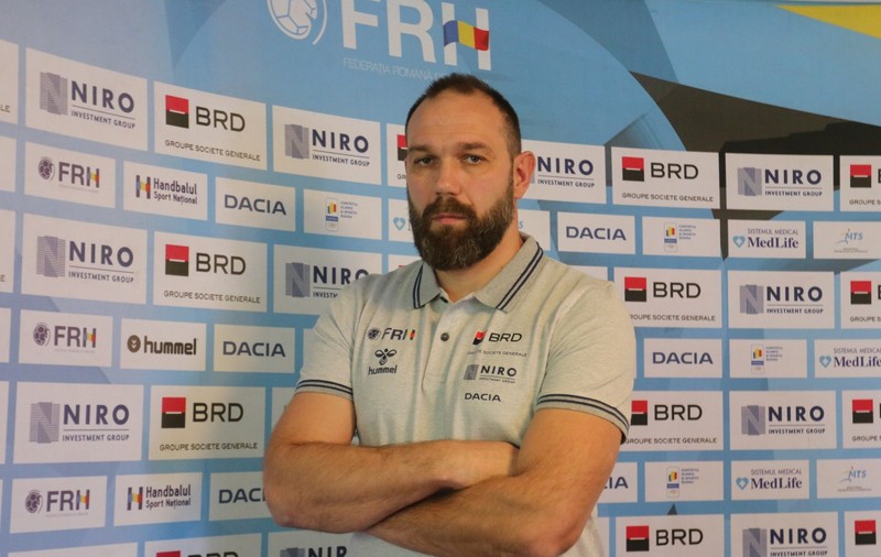 Rareș Fortuneanu, selecționerul naționalei masculine de handbal: ”Îmi doresc un stil românesc”