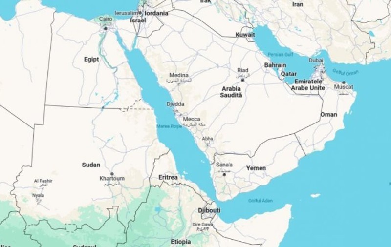 Două nave comerciale au fost atacate cu rachete de rebelii houthi în Marea Roșie și în Golful Aden