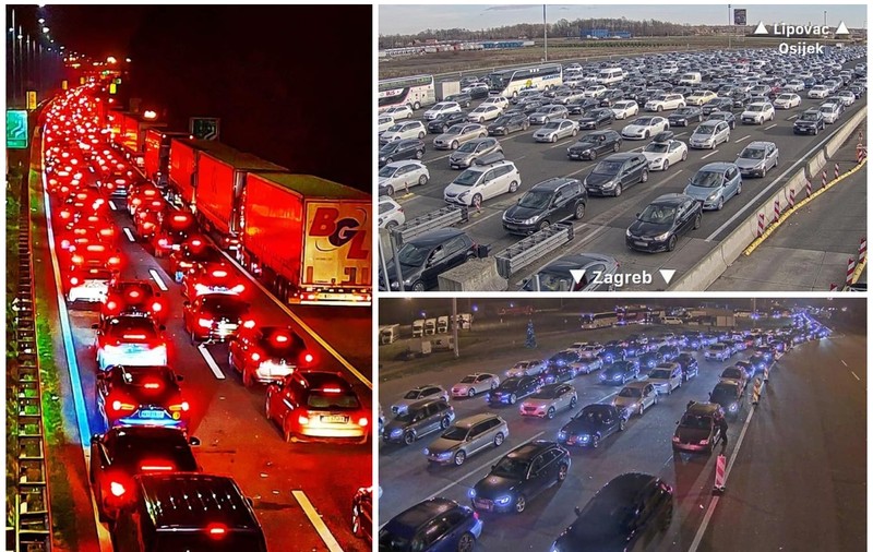 „Se cred zei pentru că au intrat în Schengen!” Haos la granițele Croației, șoferii au stat 16 ore în coloane kilometrice