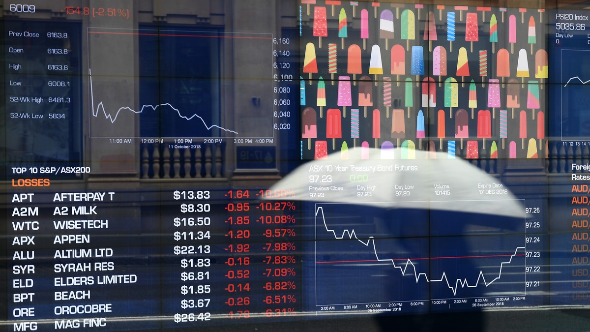Indicele Dow Jones a scăzut cu 400 de puncte
