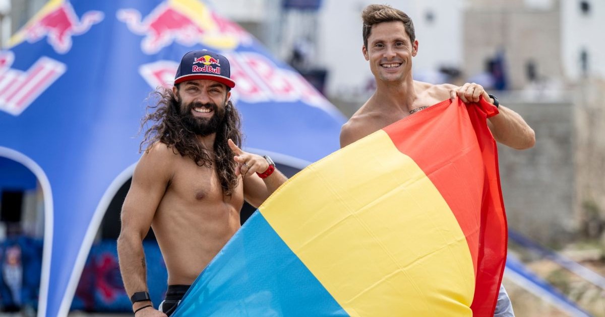 Cătălin Preda și Constantin Popovici - Seria Mondială Red Bull Cliff Diving