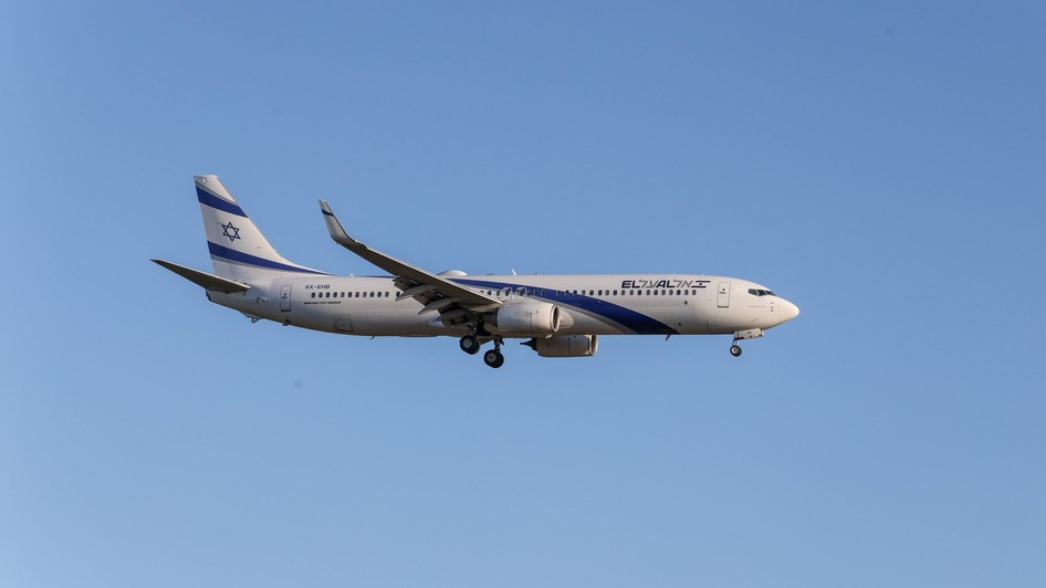 Avion al companiei aeriene israeliene El Al. Imagine cu caracter ilustrativ Sursa foto: Profimedia