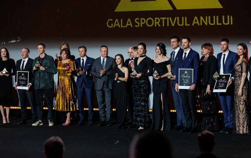 David Popovici și Simona Radiș, desemnați sportivii anului 2022 în cadrul galei organizate de Ministerul Sportului. FOTO