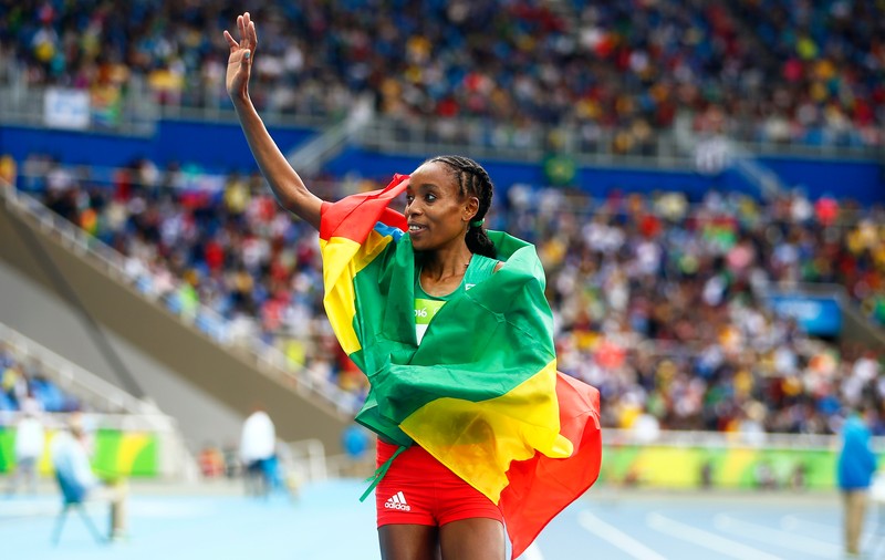 Jocurile Olimpice. Etiopianca Almaz Ayana, aur și record mondial în proba de 10.000 m / GALERIE FOTO