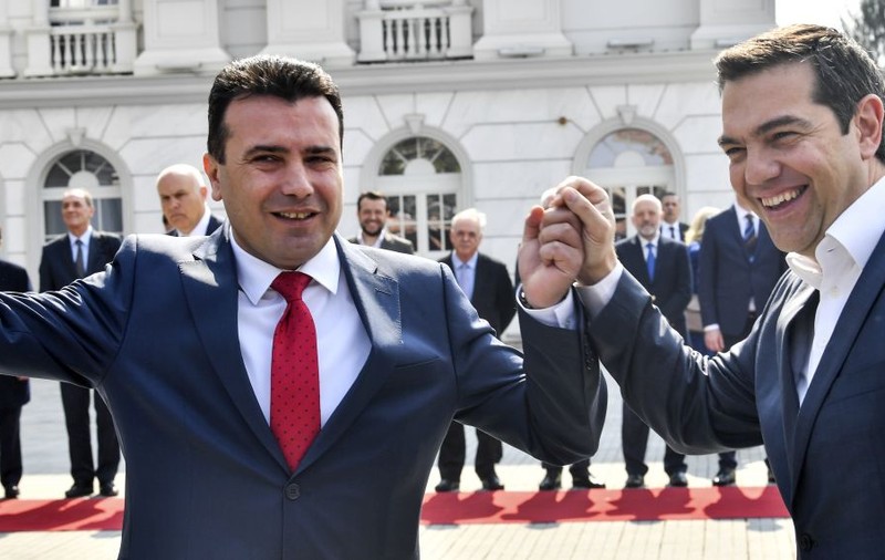 Moment istoric: Prima vizită oficială a unui lider grec la Skopje de la declararea independenței Macedoniei în 1991