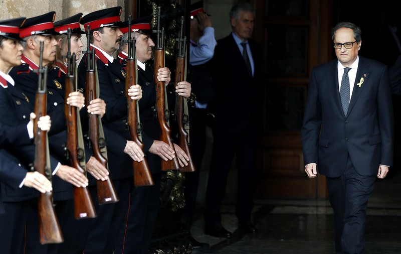 Quim Torra este noul președinte al Cataloniei