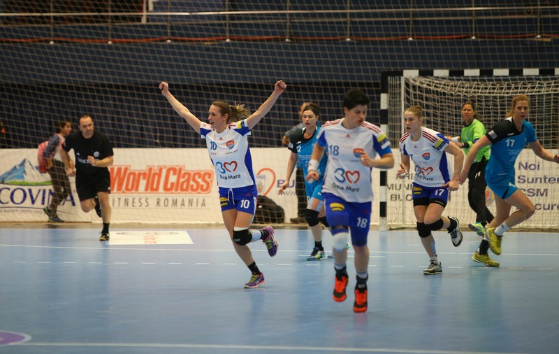 Liga Campionilor: HCM Baia Mare - Viborg 32-22. Băimărencele s-au calificat în ”sferturi”