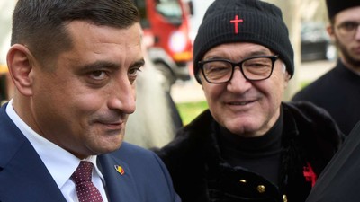 Gigi Becali a rezistat 6 luni în partidul AUR, condus de George Simion