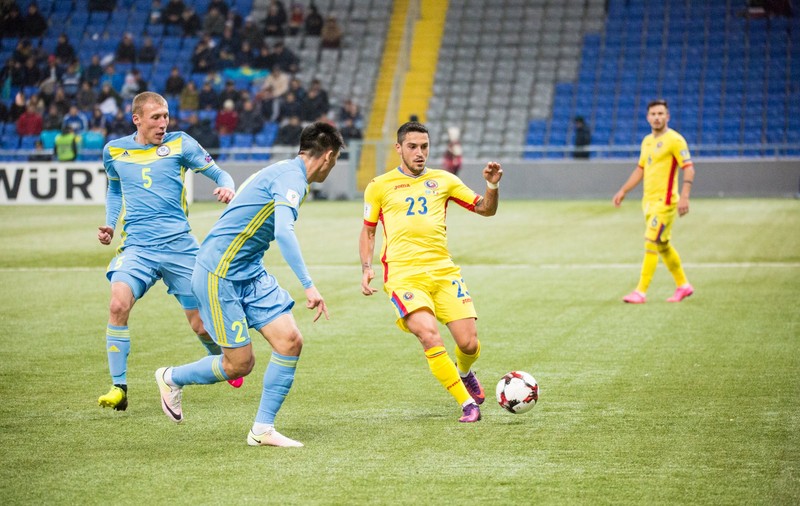 Kazahstan - România 0-0. Nicolae Stanciu se vaită: ”Au jucat foarte dur! Cu puțin noroc, puteam să marcăm”