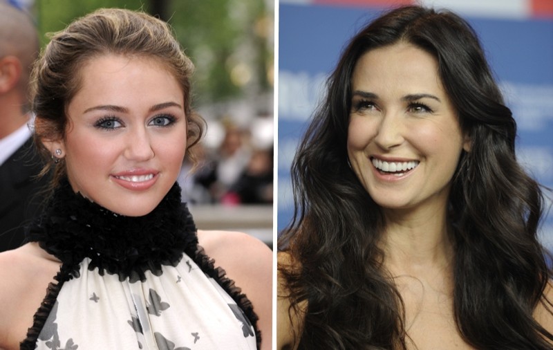Miley Cyrus şi Demi Moore fac un film împreună 