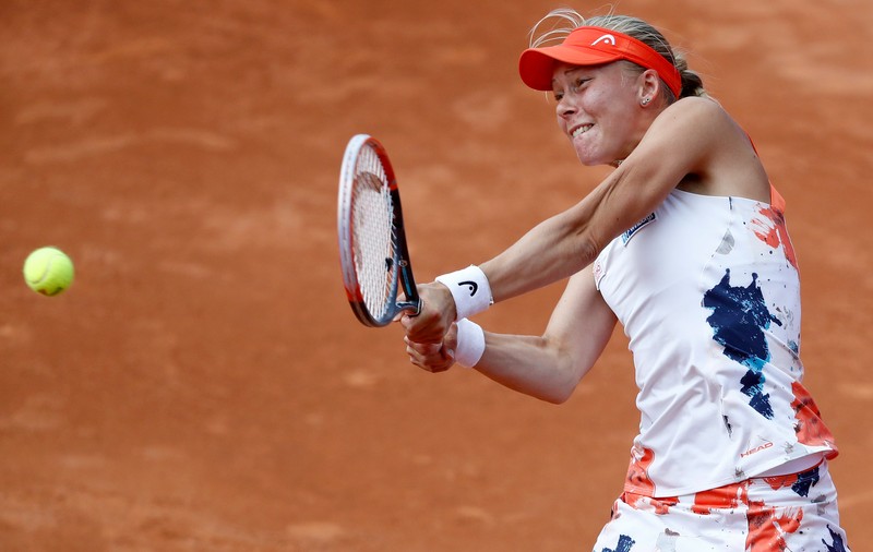 Johanna Larsson a recunoscut că este lesbiană. S-a întâlnit de trei ori cu Simona Halep