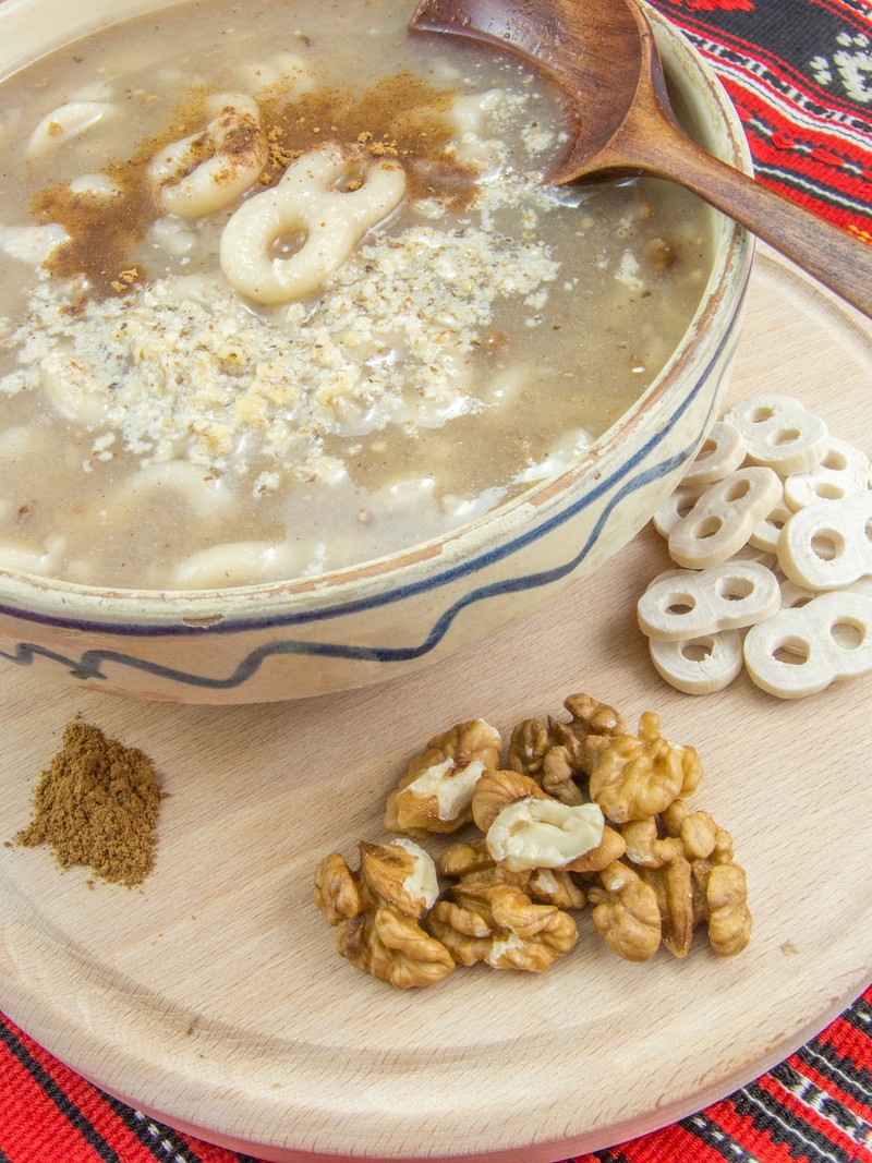 54495766 - traditional romanian march dish mucenici