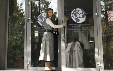 Cristela Georgescu intră în sediul DIICOT - octombrie 2026
