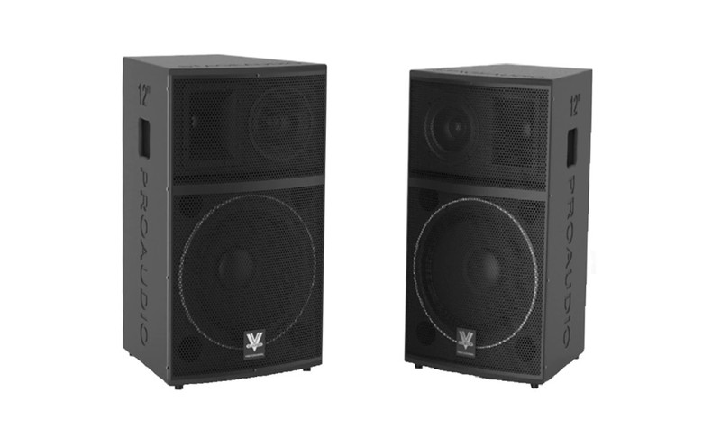 Boxe pasive Vlliodo , Putere 2 x 360 W, Bass Puternic, Incintă din lemn, Impendanță 6 Ohmi, Culoare negru