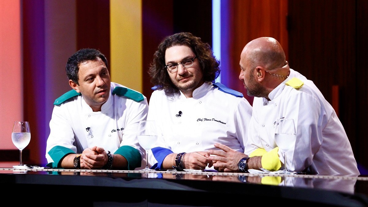 Alianță între chef Scărlătescu și chef Bontea. "L-am luat în vizor pe Florin, sper să nu ia nicio probă!" | FOTO