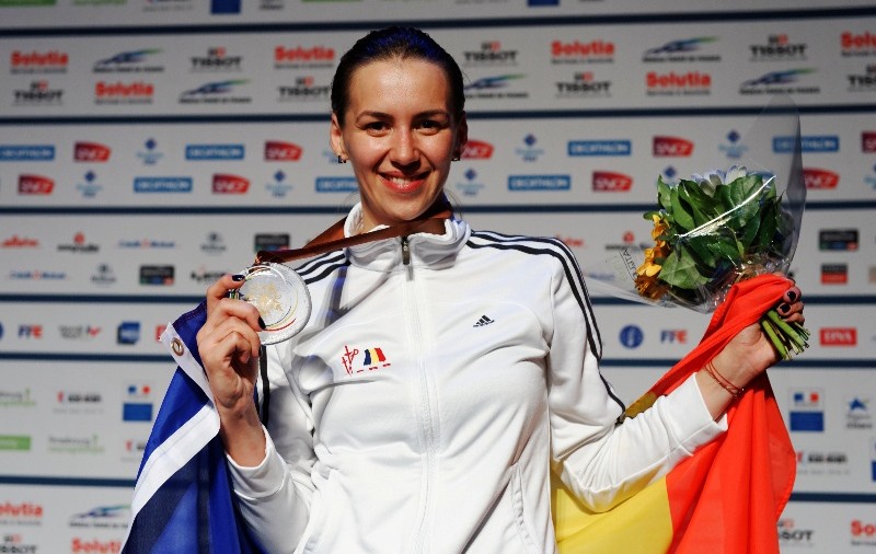  Spadasina Simona Gherman şi-a luat revanşa pentru JO 2012