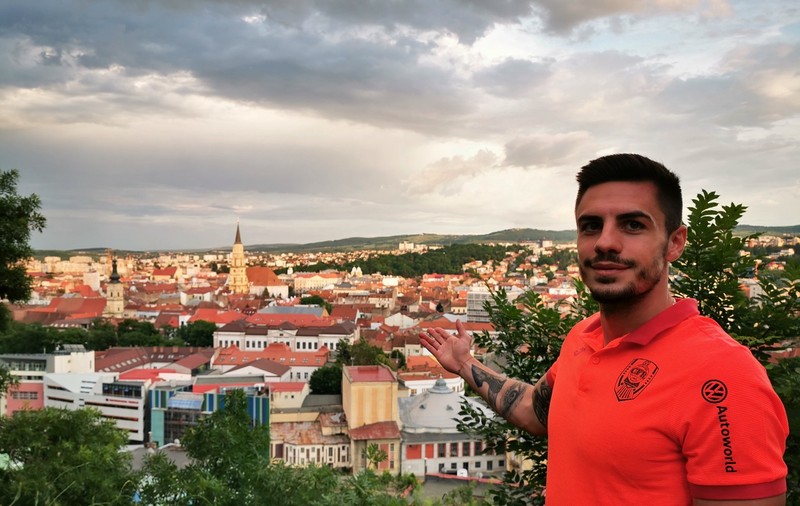Fundașul Andrei Burcă explică de ce a refuzat FCSB și a semnat cu CFR Cluj: ”Am visat de mic să joc în Liga Campionilor”