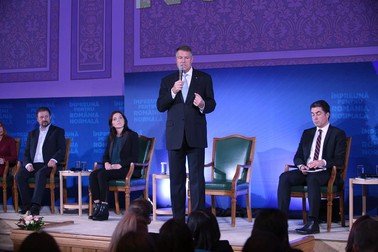 Klaus Iohannis. Foto Dumitru Angelescu