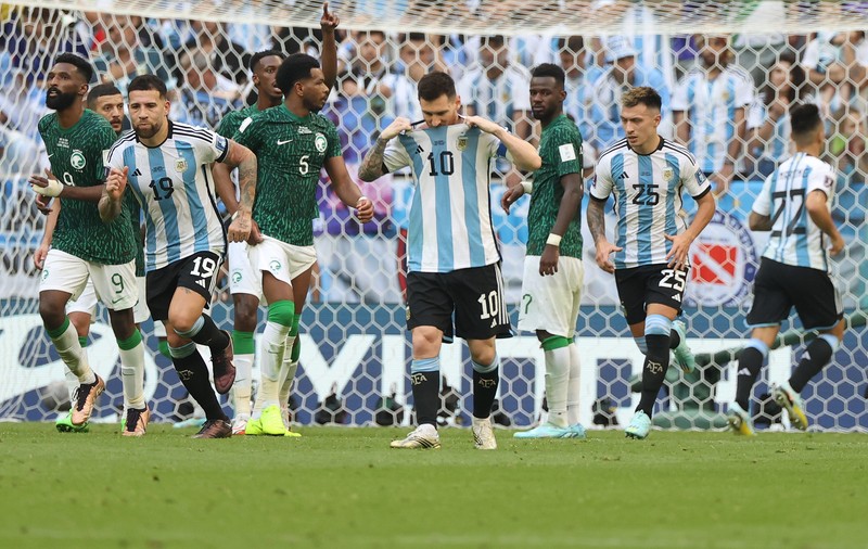 Șoc la Cupa Mondială de fotbal. Argentina lui Leo Messi a fost învinsă de Arabia Saudită
