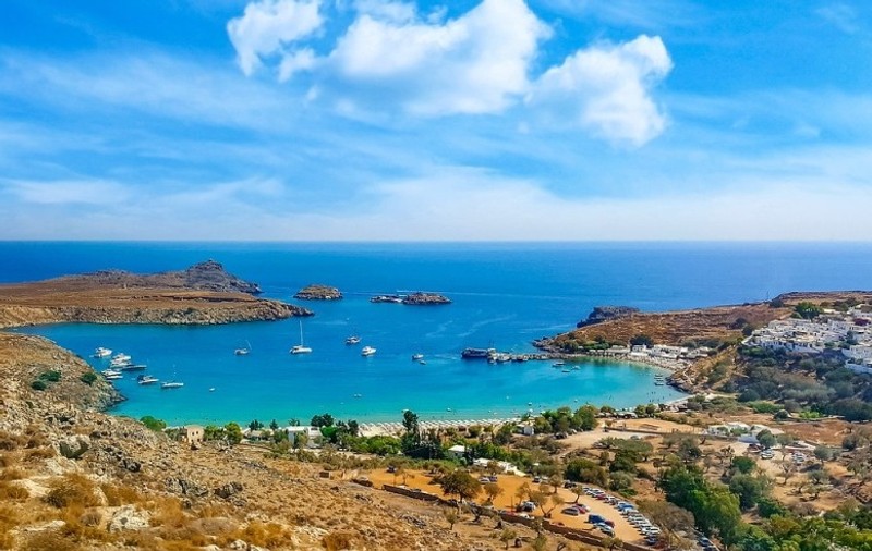 Atenționare pentru românii care merg în Grecia: Risc ridicat de incendiu în insula Rhodos