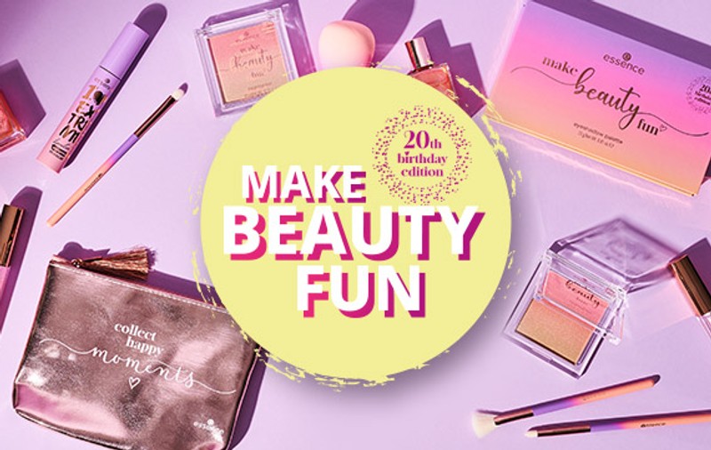 essence: Make beauty fun... așa cum facem de 20 de ani!