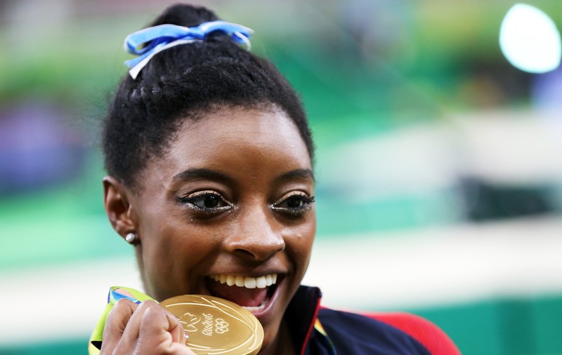 Jocurile Olimpice. Gimnasta americană Simone Biles a câștigat aurul la individual compus