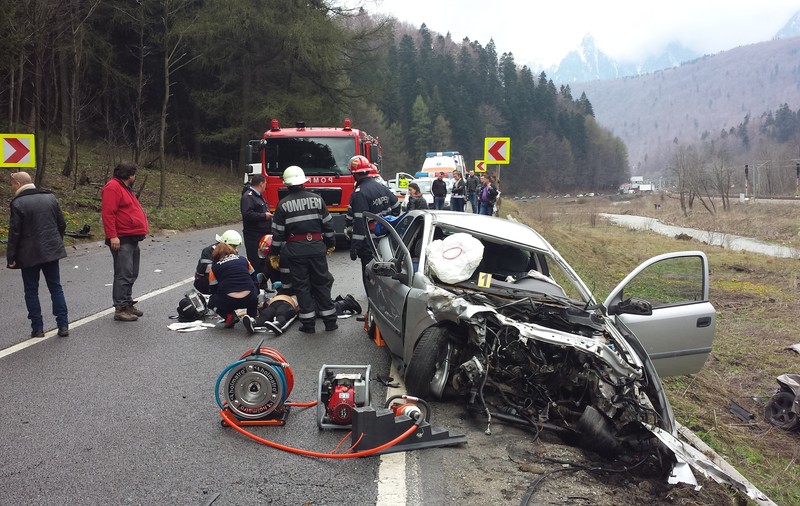 UPDATE. ACCIDENT MORTAL pe DN1! Trafic BLOCAT pe Valea Prahovei  | FOTO
