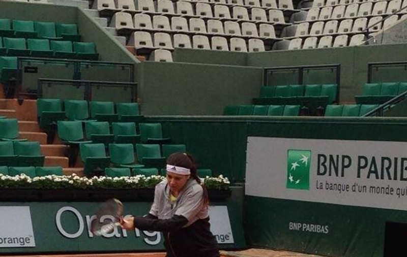 Sorana Cîrstea a efectuat primul antrenament la Paris